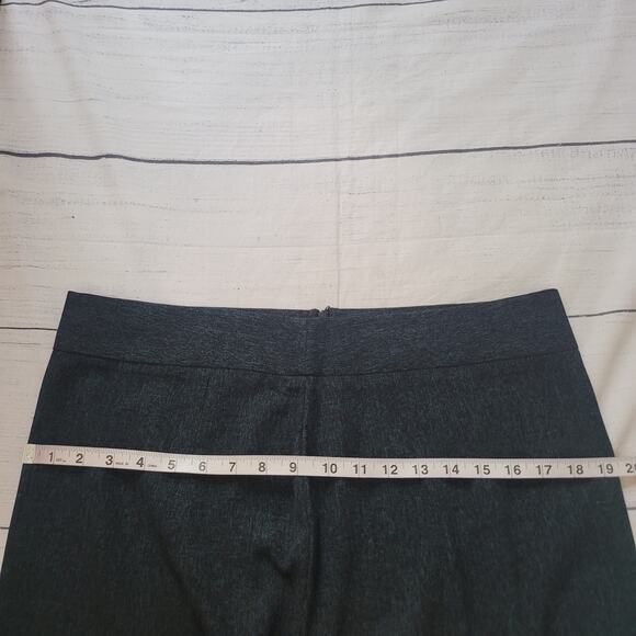 Navy Teal Embroidered Maxi Skirt with Slit Boho Festival Size 36 - Picture 5 of 7